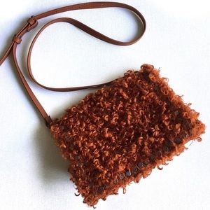 Steve Madden Kate faux shearling crossbody